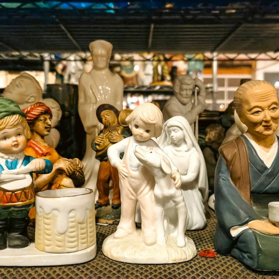 Diorama figurines pose dynamique
